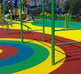 游樂(lè )園彩色透水混凝土