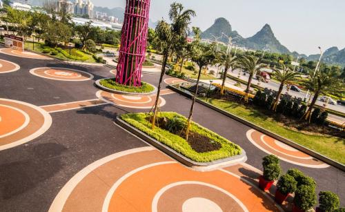 萬(wàn)寧彩色混凝土地坪